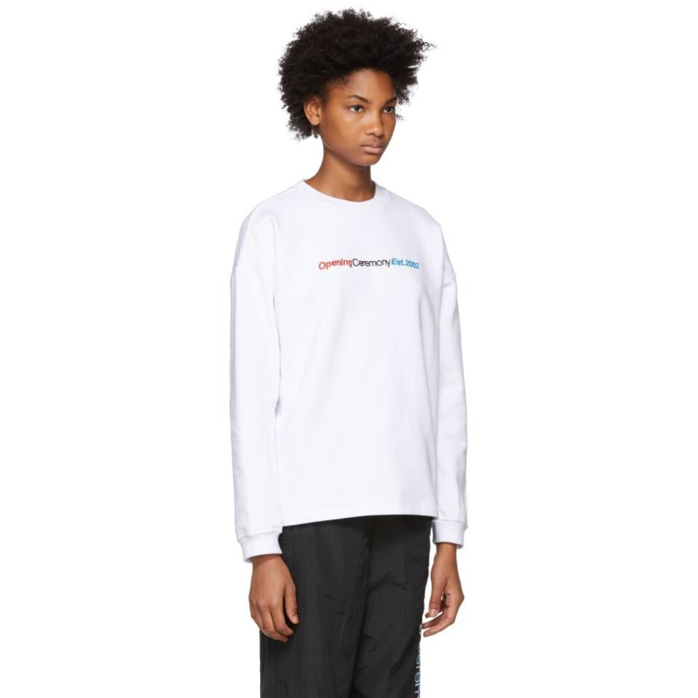 Opening Ceremony Logo Cozy sweatshirt size M NWT